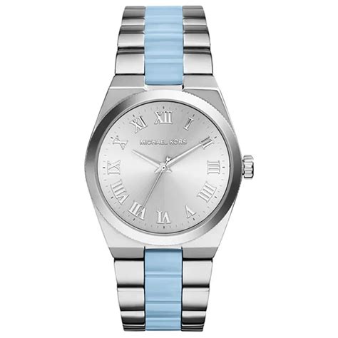 michael kors channing silver|MICHAEL KORS Channing Silver Dial Stainless Steel Ladies.